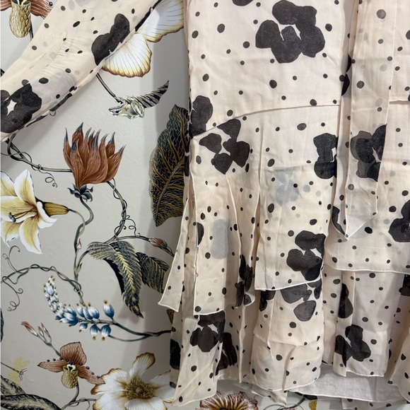 See by Chloe silk floral print mini dress Size 36 feminine formal Academia Dress - Picture 3 of 12